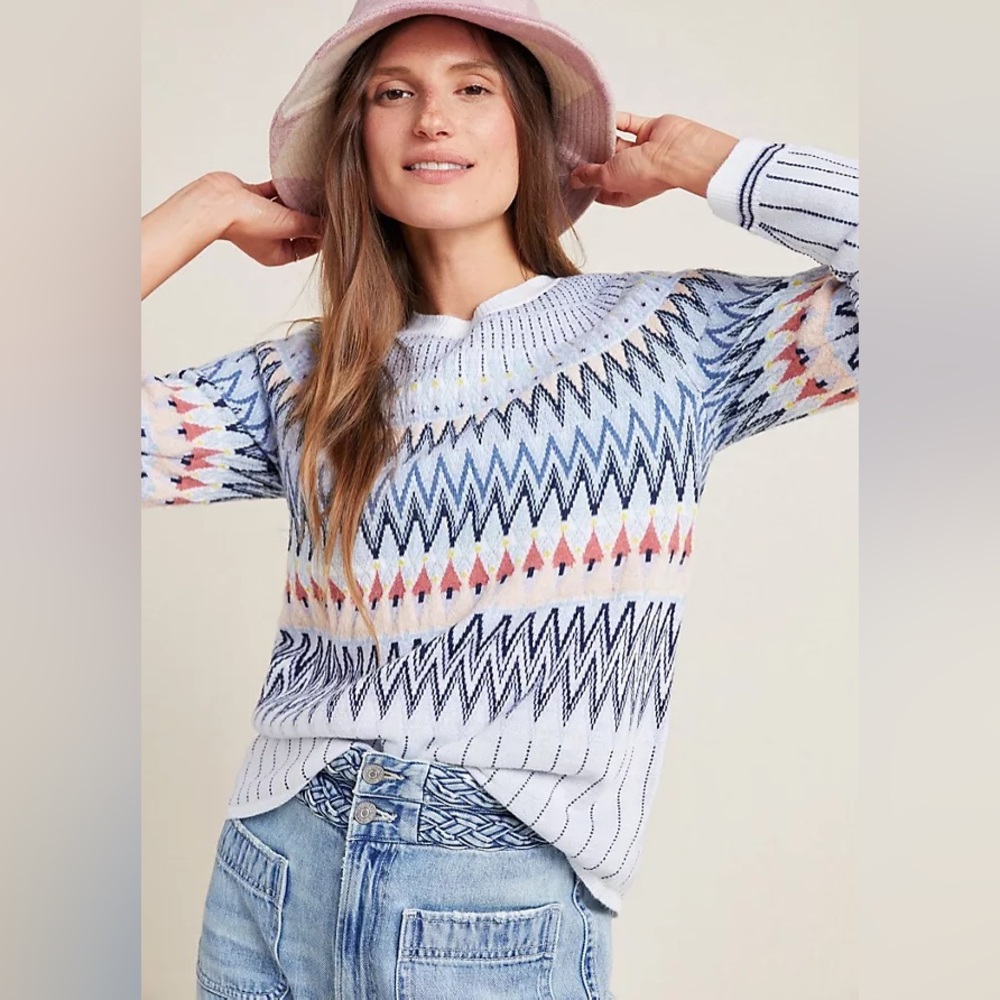 Anthropologie | Libby Fair Isle Sweater